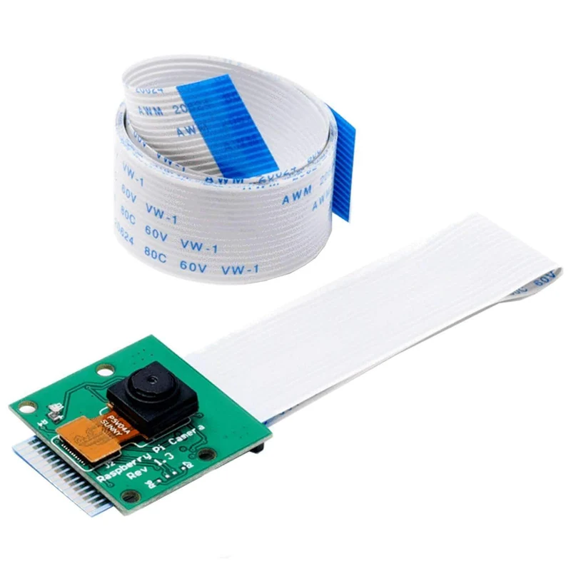 AZDelivery Camera with 15cm flex cable and 100cm flex cable for Raspberry Pi including e-book!