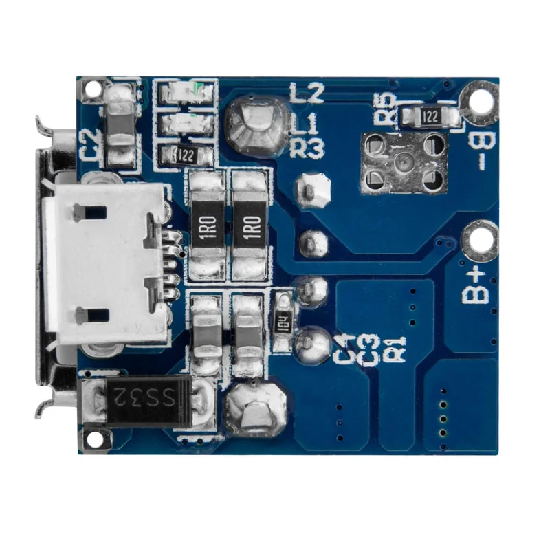 TP5400 Micro USB Power Bank Module Charge Controller and USB Connector