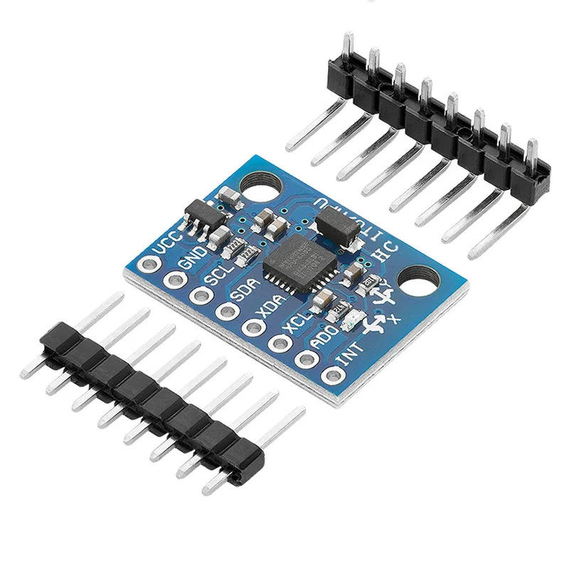 GY-521 MPU-6050 3-axis gyroscope and acceleration sensor