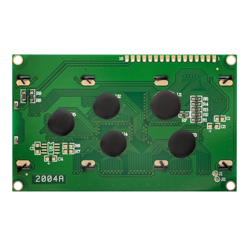 HD44780 2004 LCD display 4x20 characters blue