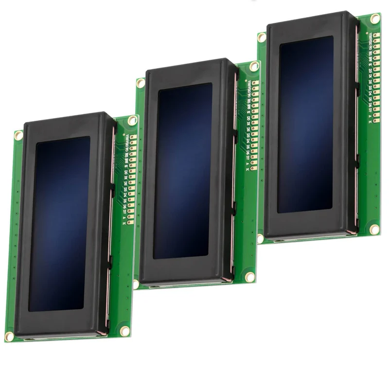 HD44780 2004 LCD display 4x20 characters blue