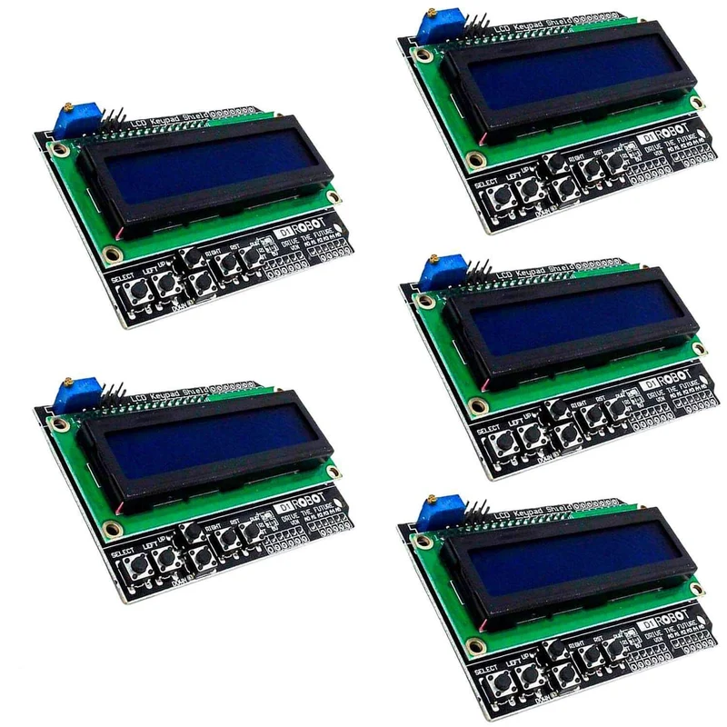 LCD1602 Display Keypad Shield HD44780 1602 module with 2x16 characters