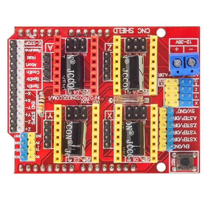 CNC Shield V3 Development Board for A4988 drivers Stepper for 3D printer compatible with Arduino