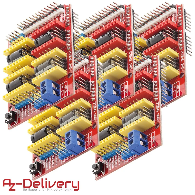 CNC Shield V3 Development Board for A4988 drivers Stepper for 3D printer compatible with Arduino