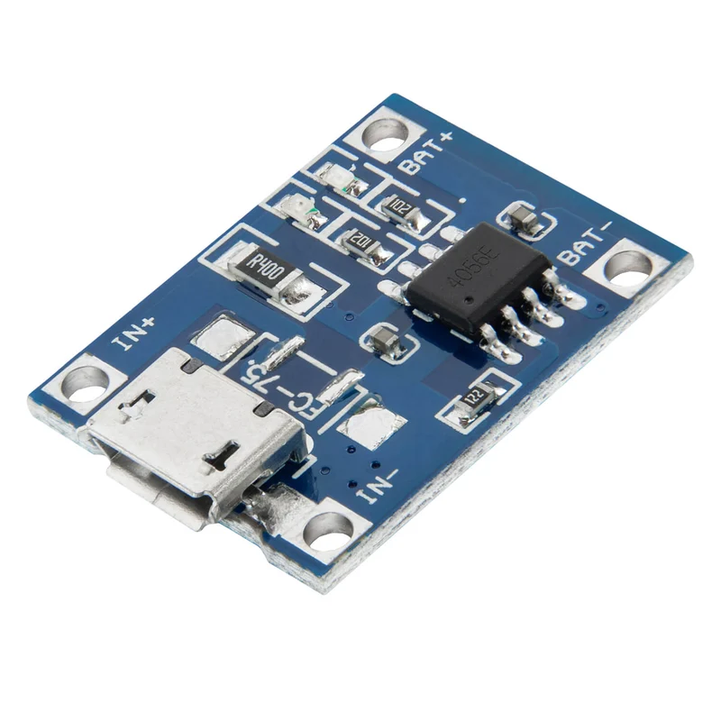 TP4056 Micro USB 5V 1A Charge Controller Lithium Li - Ion Battery Charger Module