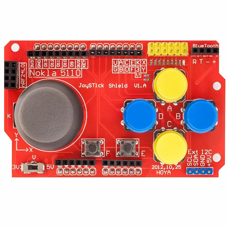 PS2 Joystick Shield Game Pad Keypad V2.0