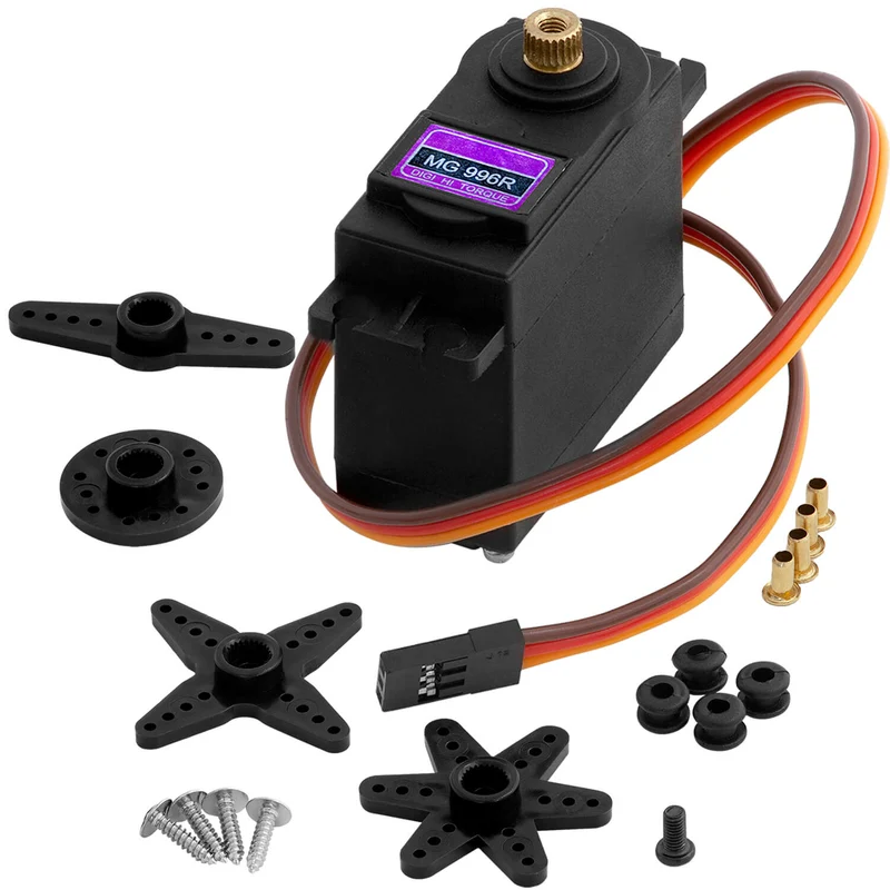 MG996R Micro Digital Servo Motor with Metal Gearbox for RC Robot Helicopter Aircraft