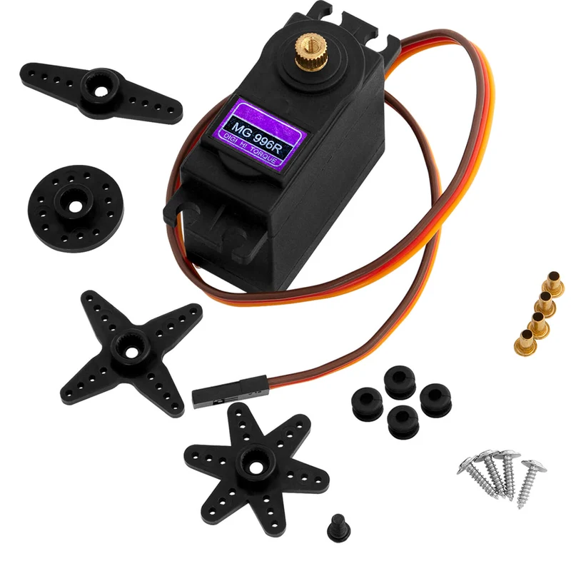 MG996R Micro Digital Servo Motor with Metal Gearbox for RC Robot Helicopter Aircraft