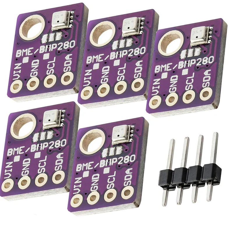 GY-BME280 barometric sensor for temperature, air humidity and air pressure
