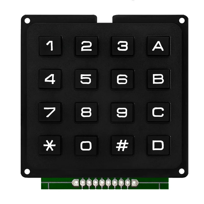 4x4 Matrix Keypad keyboard compatible with Arduino and Raspberry Pi