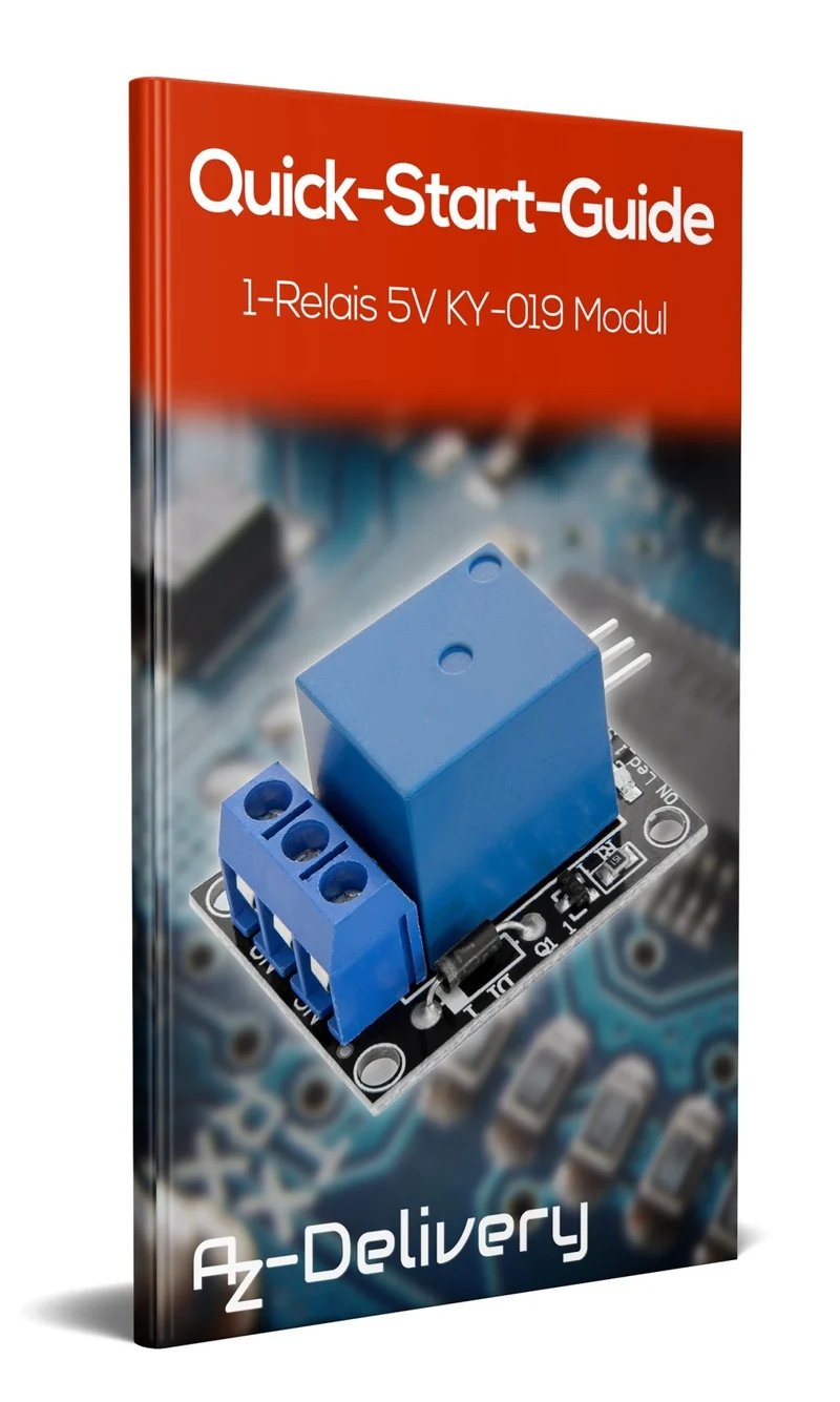 1-channel Relay 5V KY-019 Module High-Level-Trigger