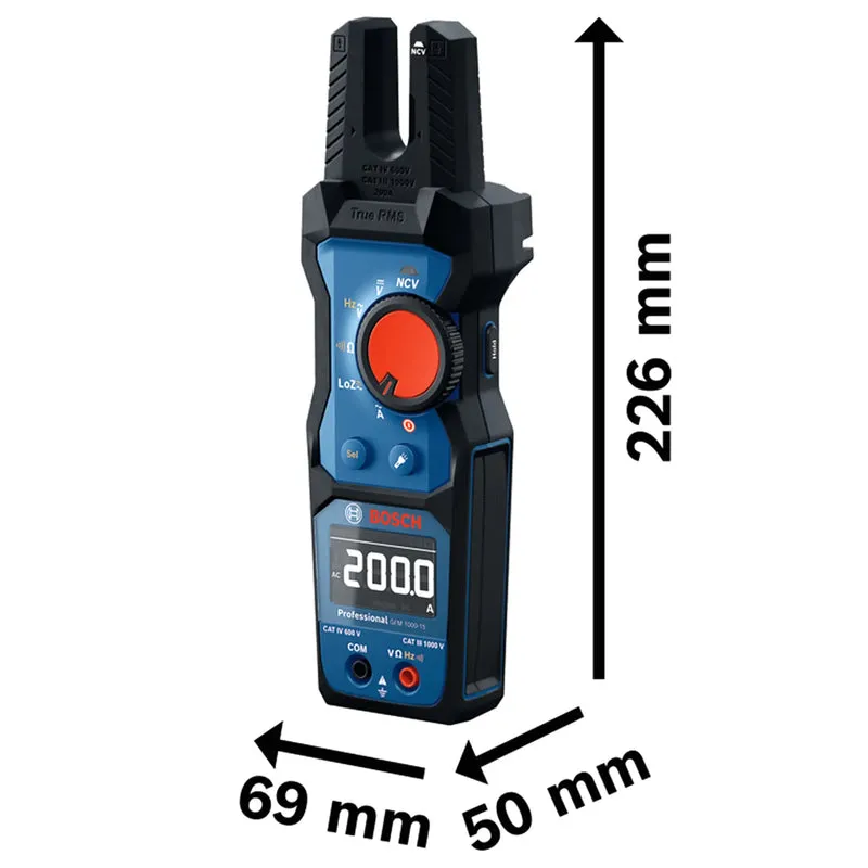 Pinza Amperometrica Bosch GFM 1000-15