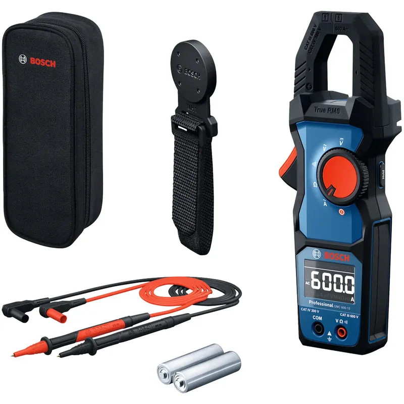 Pinza Amperometrica Bosch GMC 600-15