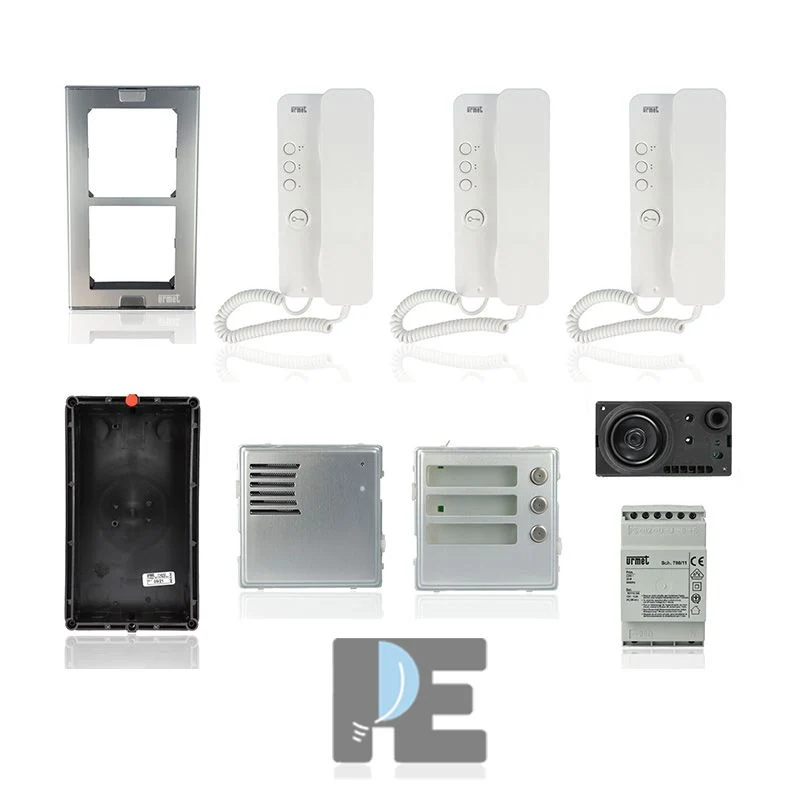 URMET 1150/303 - KIT Citofonico Trifamiliare URMET Sinthesi