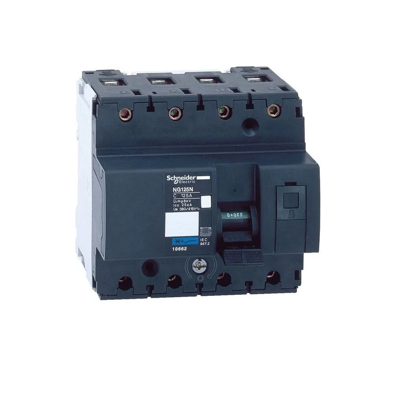 SCHNEIDER 18658 - Interruttore magnetotermico NG125N 4P C 80A 25kA