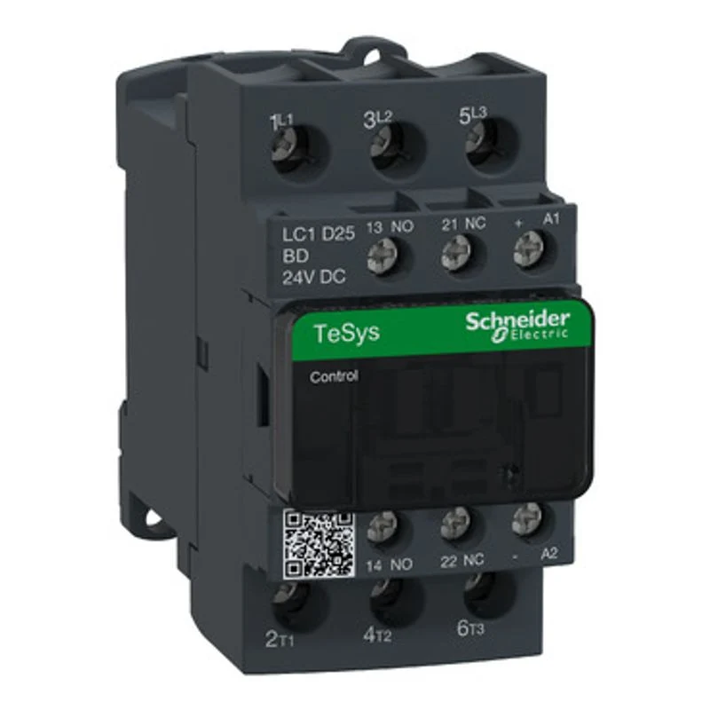 SCHNEIDER LC1D25BD - Contattore TeSys LC1D - 3 poli - AC3 440V 25 A - 24 V CC
