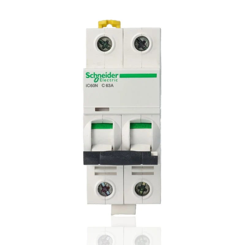 SCHNEIDER A9F79263 - Interruttore magnetotermico iC60N 2P C 63A 6000A