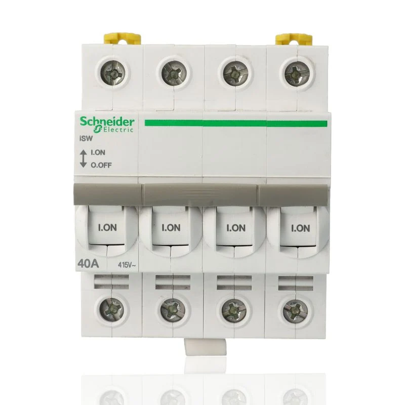 SCHNEIDER A9S65440 - Sezionatore Acti9 iSW 4P 40A 415V 4M Guida DIN