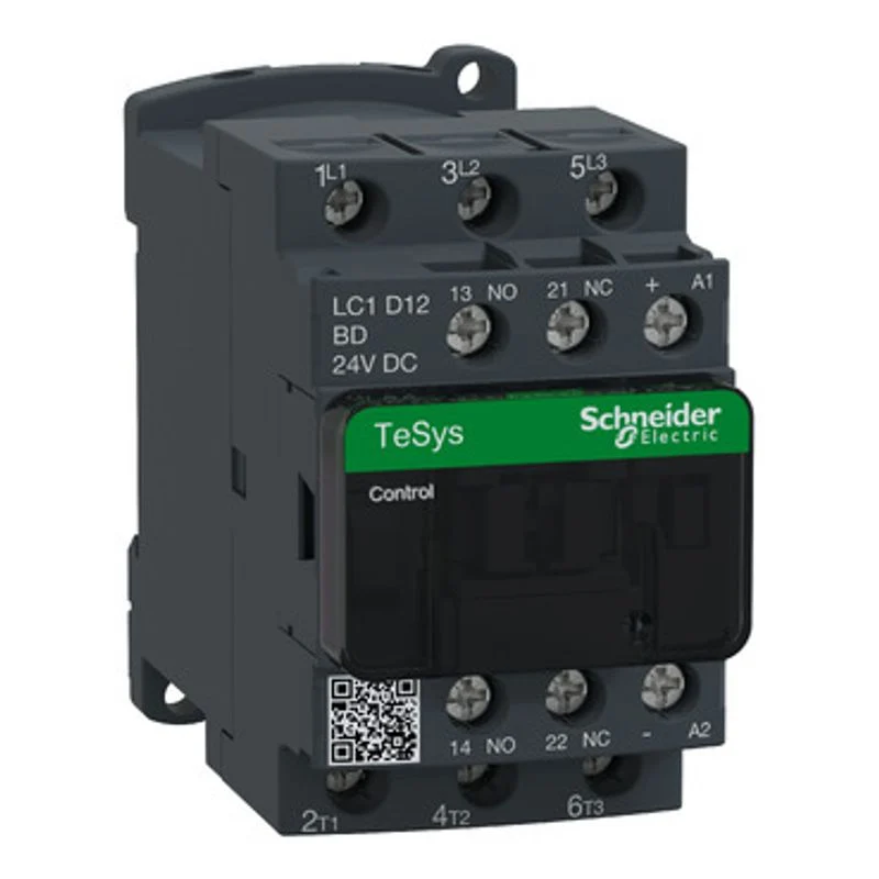 SCHNEIDER LC1D12BD - Contattore 12A 24VCC