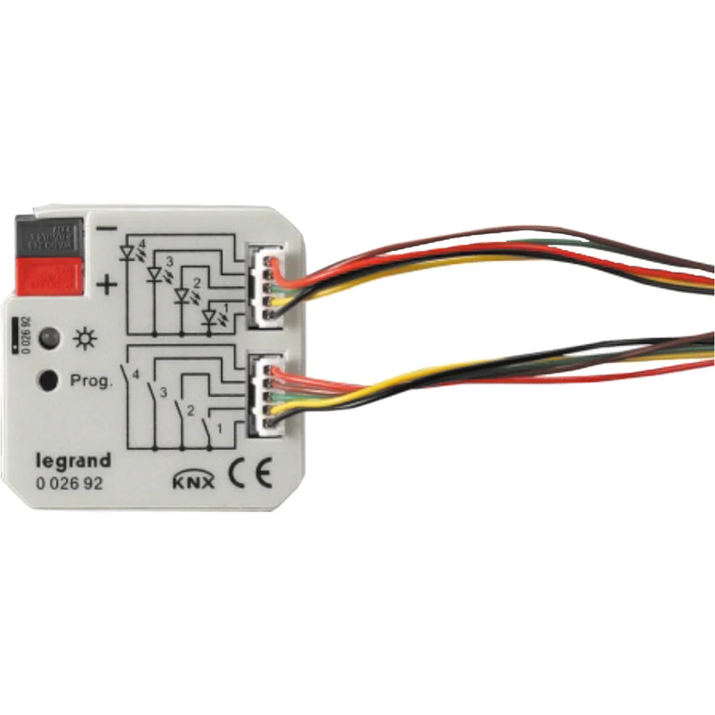 LEGRAND 002692 - Interfaccia KNX 4 Canali Contatti Puliti