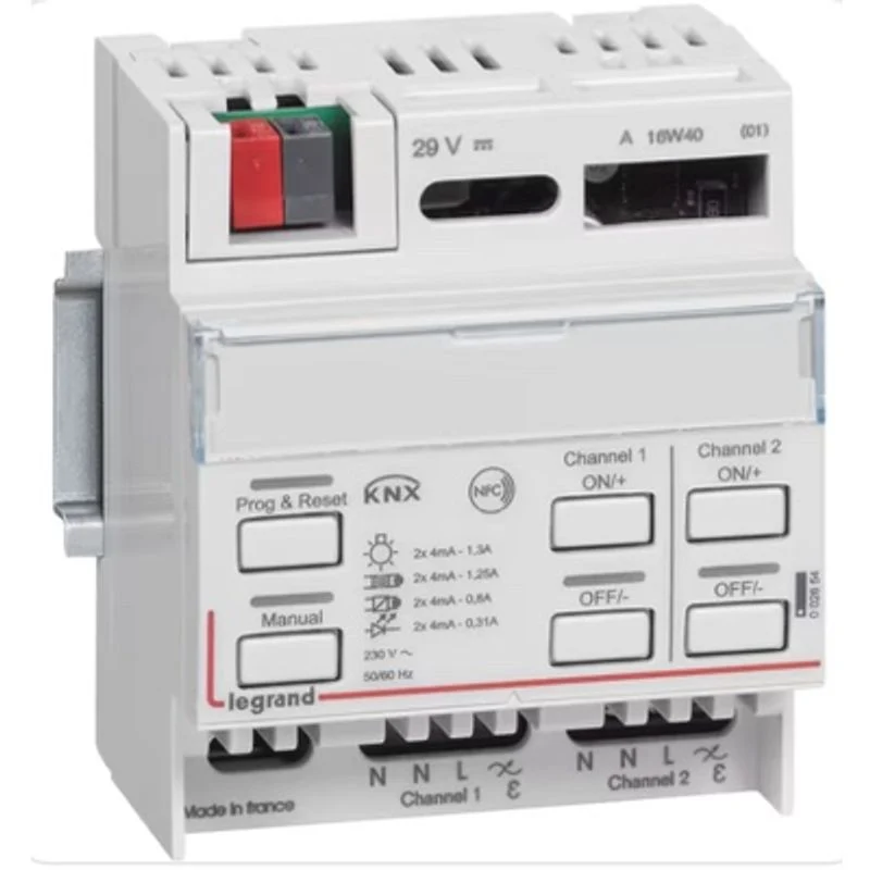 LEGRAND 002654 - Dimmer universale KNX a 2 canali