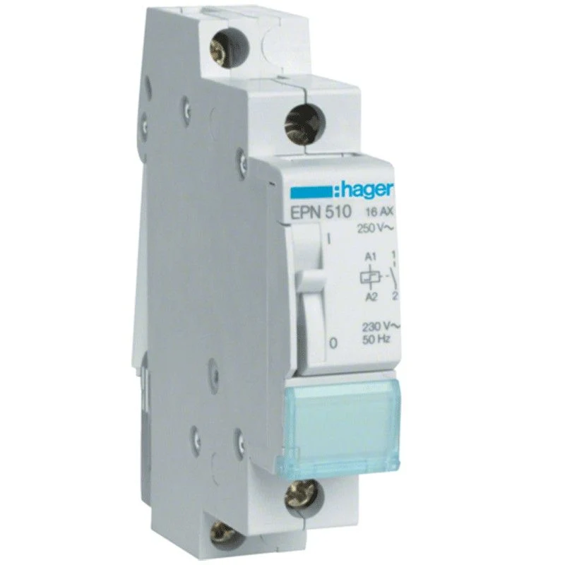 HAGER EPN510 - Rele' Passo-Passo 16 A 230 V Ac 1 Na 1 M. Din