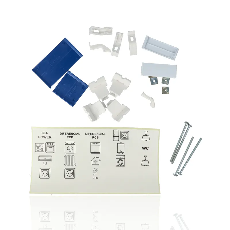 SOLERA 5012PFHGW - Centralino da arredo da Incasso per pareti leggere con Portello - bianco - 14M (alternativa Gewiss GW40605pm)