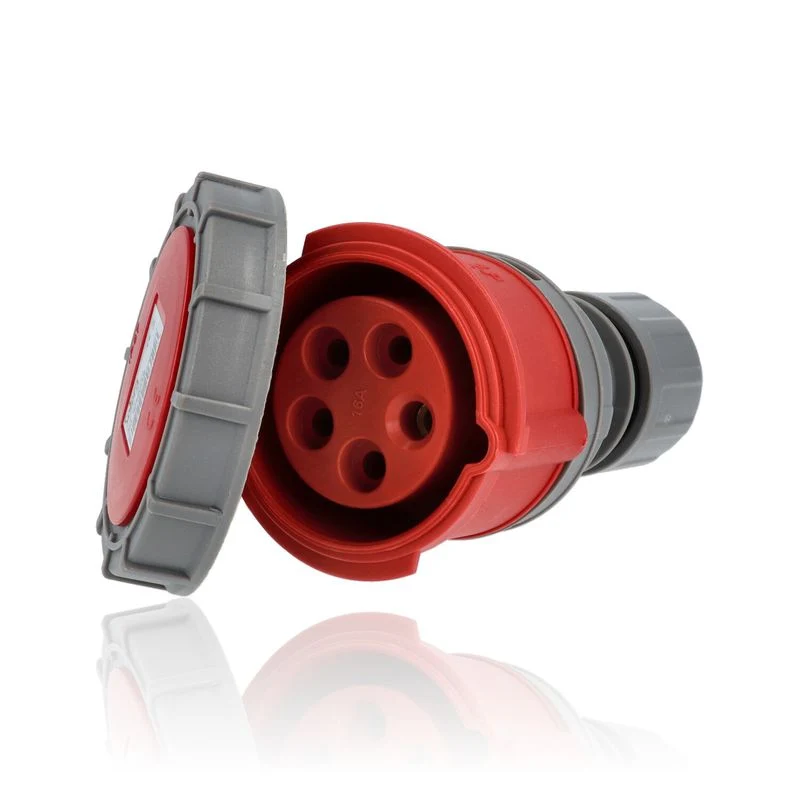 Presa industriale con coperchio, IP67, 3P+N+T, 16 A, 400V