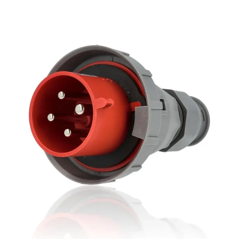 Spina industriale IP67, 3P+T, 32 A, 400V