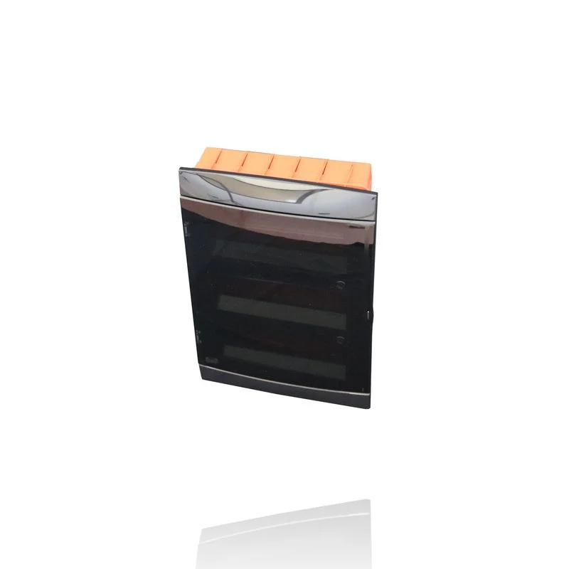 GEWISS GW40239TN - Centralino da arredo da Incasso con Portello - nero toner - 36+3m