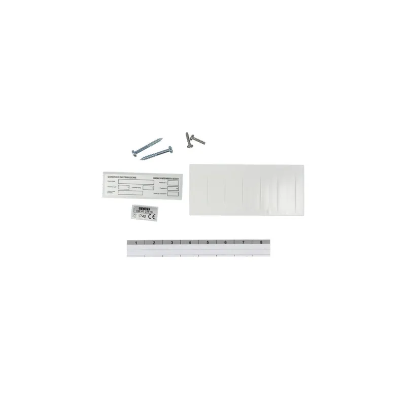 GEWISS GW40239TB - Centralino da arredo da Incasso con Portello - bianco - 36+3m