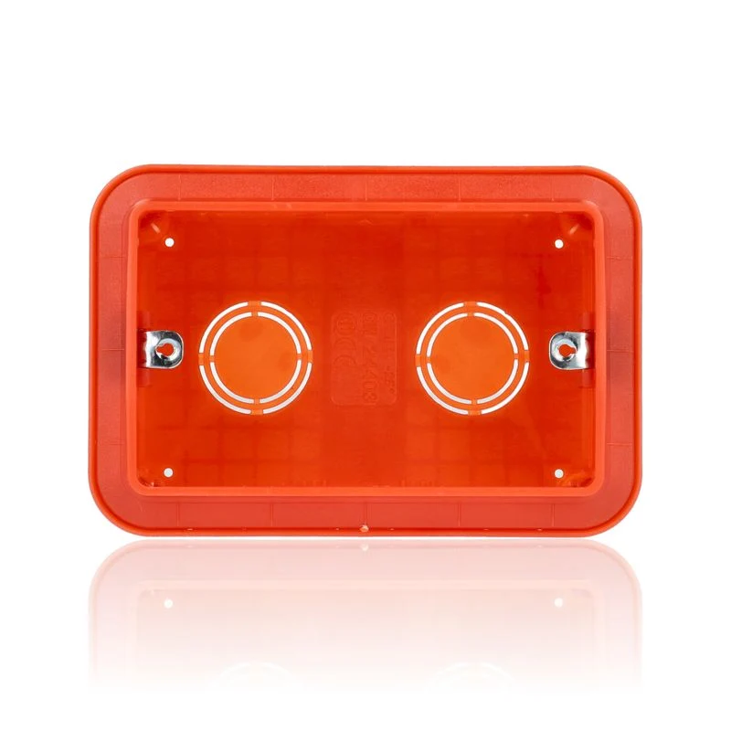 GEWISS GW24403 - Scatola ad alta capienza per serie civili modulari - big box - halogen free - 3 moduli - 119x80x50