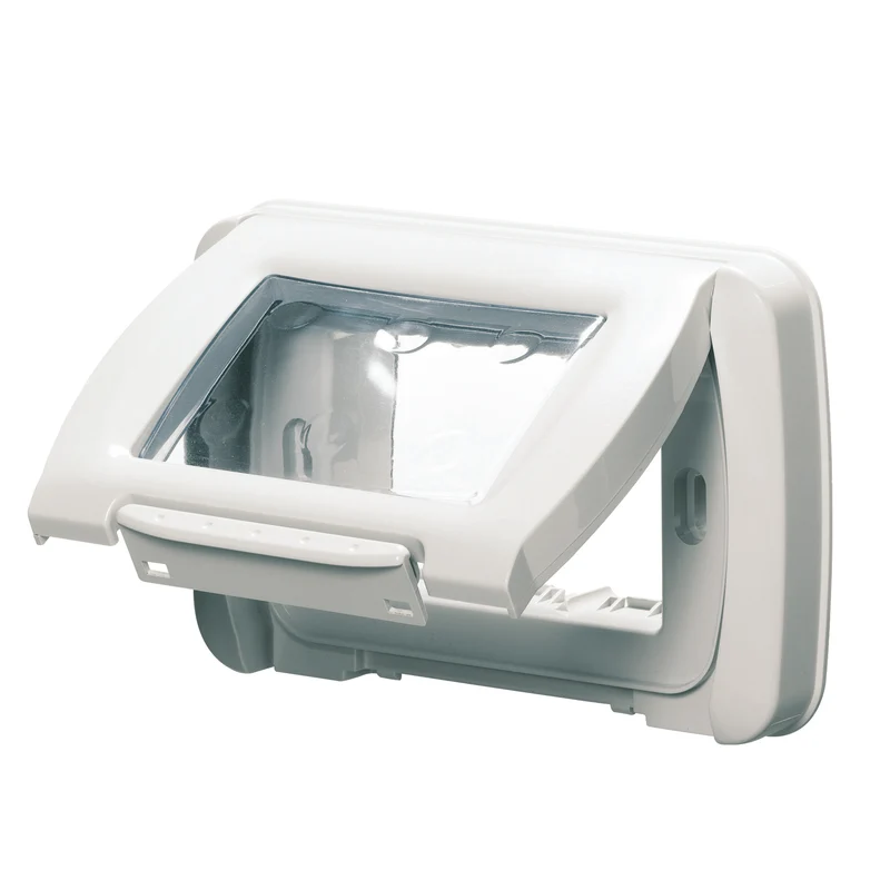 GEWISS GW22451 - Placca Stagna - Autoportante - 3 Posti - Bianco Nuvola - System