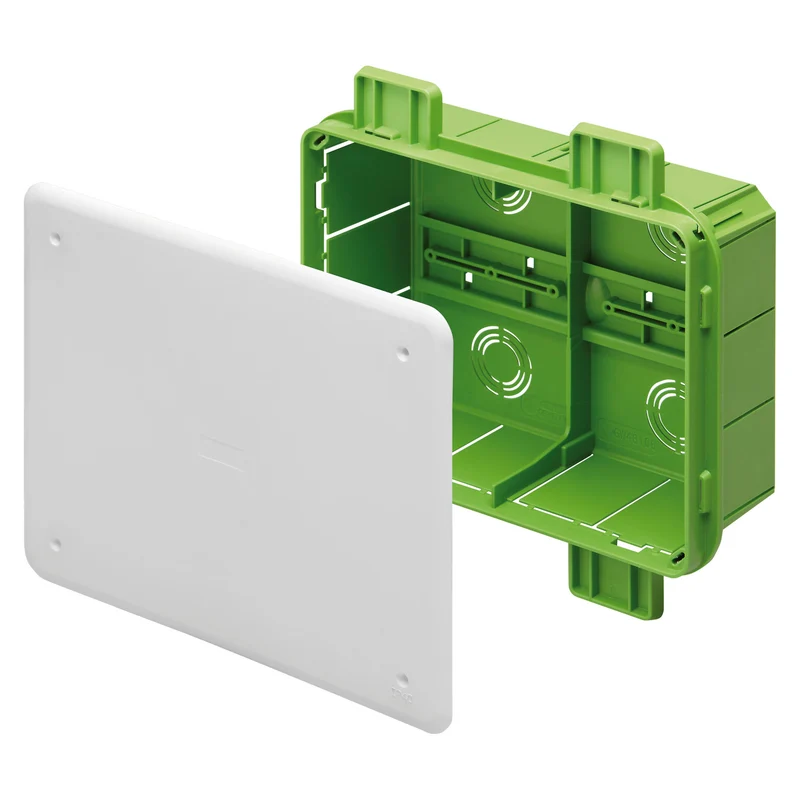 GEWISS GW48006PM - Scatola di derivazione e connessione per pareti leggere - da incasso - green wall - dimensioni 196x152x75