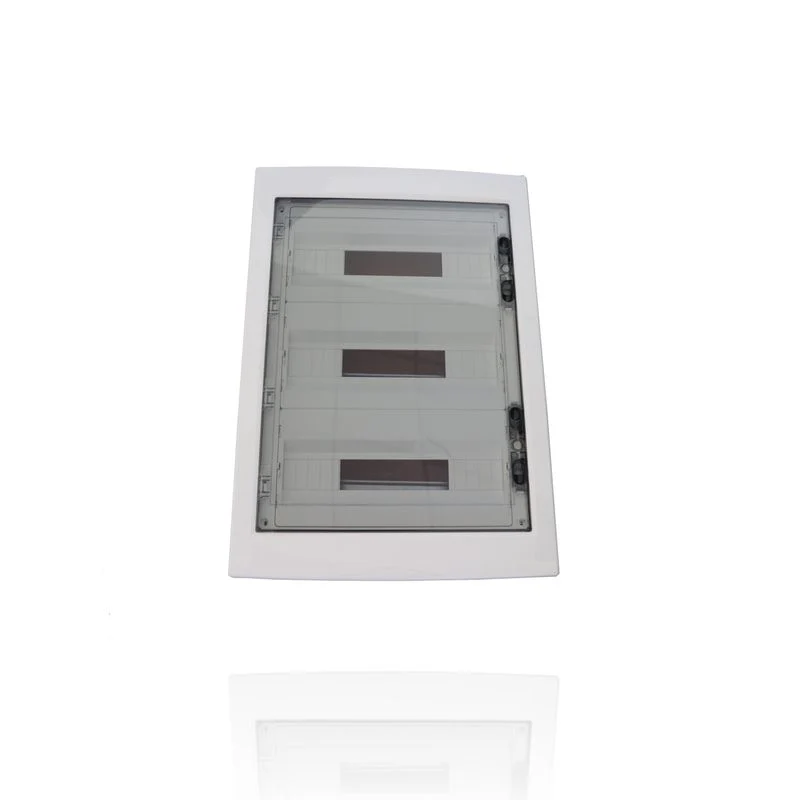 GEWISS GW40610 - Centralino protetto - da Incasso - porta trasparente fumé con telaio estraibile - 54M IP40