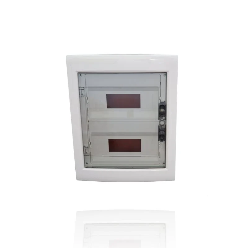 GEWISS GW40606 - Centralino protetto - da Incasso - porta trasparente fumé con telaio estraibile - 24M IP40