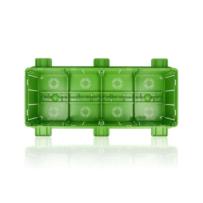 GEWISS GW48008PM - Scatola di derivazione e connessione per pareti leggere - da incasso - green wall - dimensioni 392x152x75
