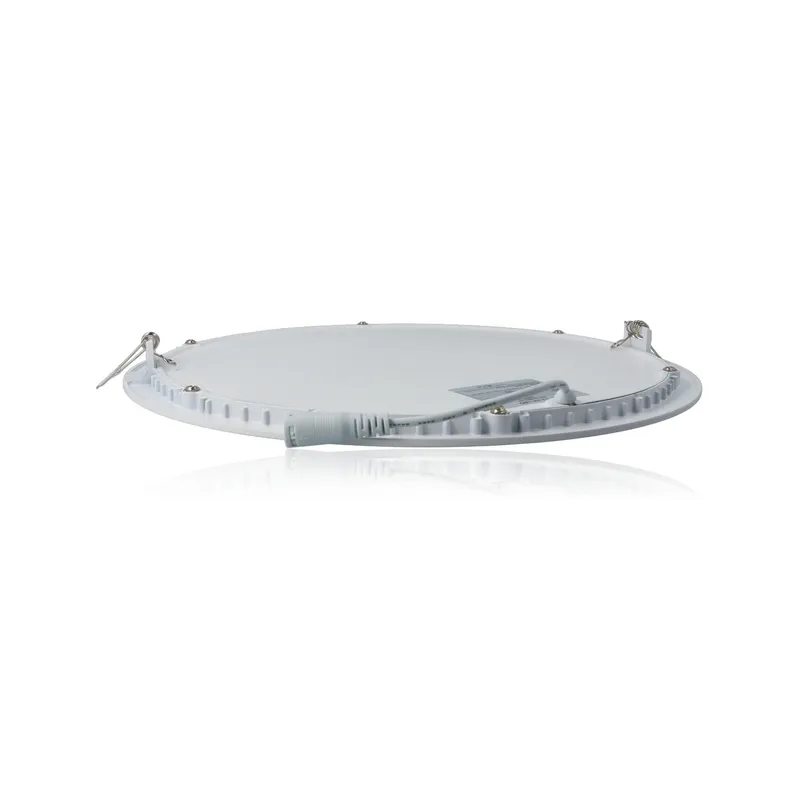 Faretto LED rotondo da incasso ultrasottile diam.300mm, 24W, 220Vac, Luce Naturale - Bianco