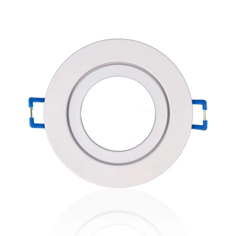 Porta faretto rotondo da incasso diam.84mm, Bianco (senza portalampada)