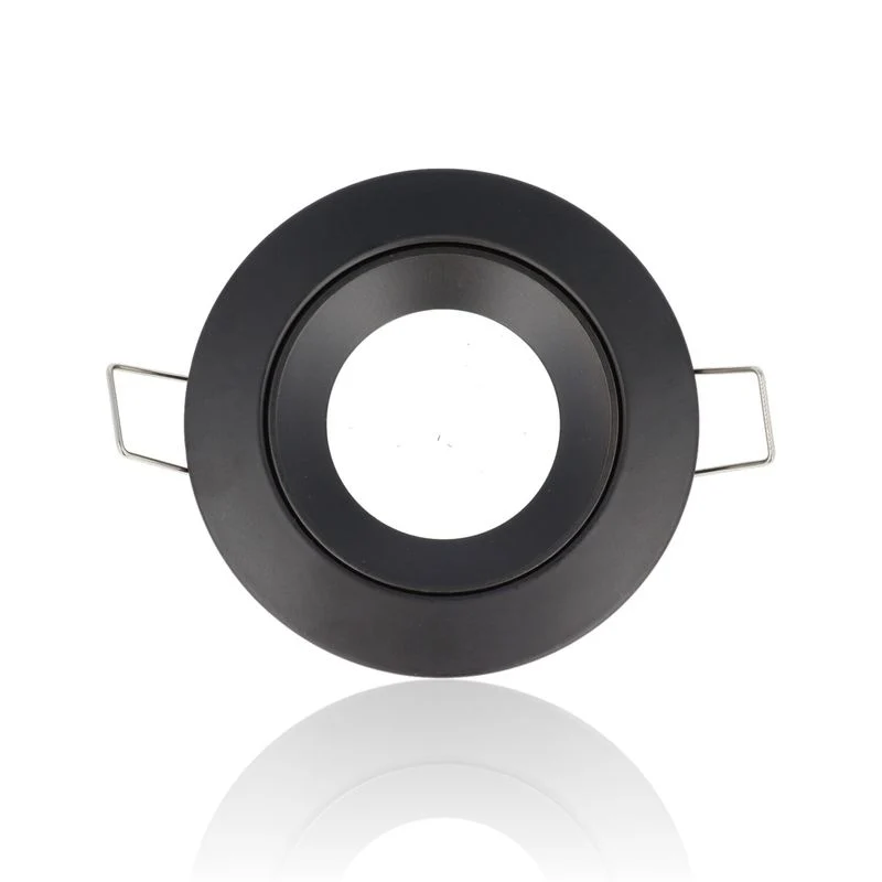 Porta faretto rotondo da incasso diam.79mm, GU10, Nero (Gamma Lusso)