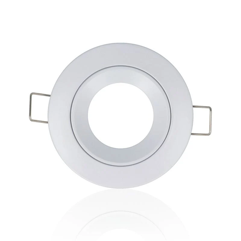 Porta faretto rotondo da incasso diam.79mm, GU10, Bianco (Gamma Lusso)