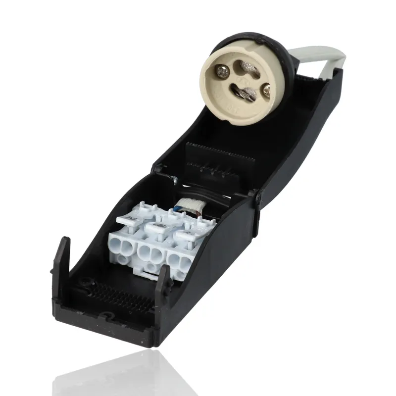Porta faretto rotondo da incasso diam.79mm, GU10, Bianco (Gamma Lusso)
