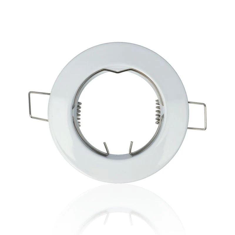 Porta faretto rotondo da incasso diam.78mm, GU10, Bianco