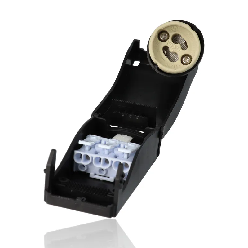 Porta faretto rotondo da incasso diam.78mm, GU10, Bianco