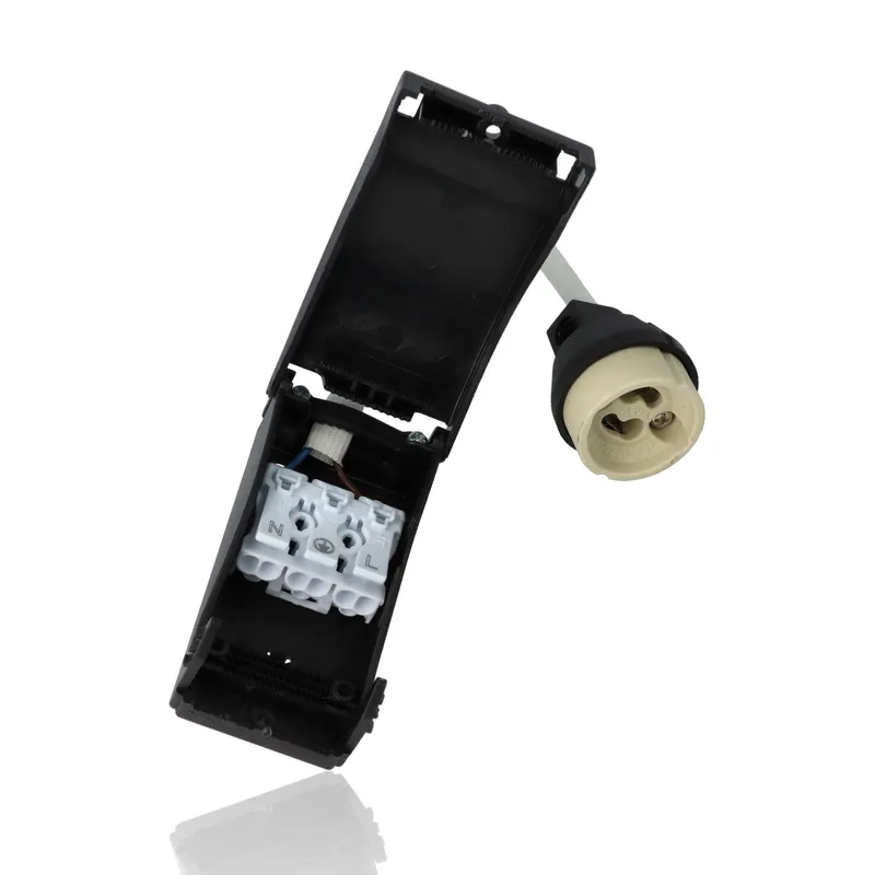 Porta faretto rotondo da incasso orientabile diam.83mm, GU10, Alluminio Spazzolato