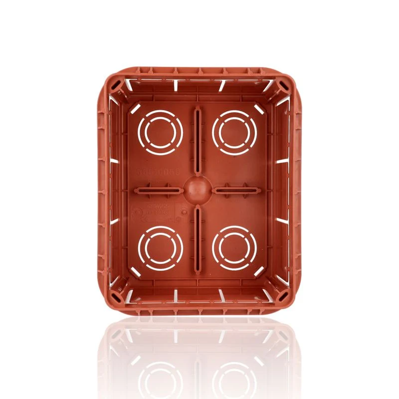 GEWISS GW48005 - Scatola di derivazione e connessione - per pareti in muratura - dimensioni 160x130x70 - coperchio bianco