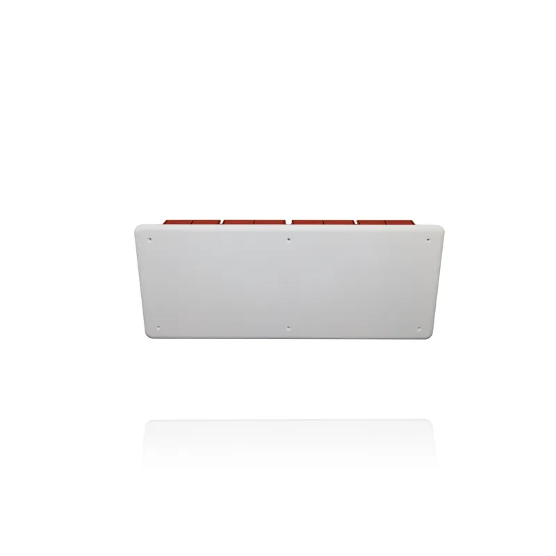 GEWISS GW48008 - Scatola di derivazione e connessione - per pareti in muratura - con guida din - dimensioni 392x152x75 - coperchio bianco