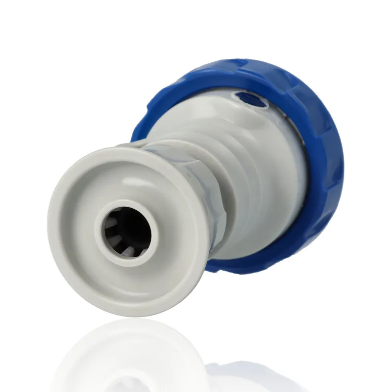 GEWISS GW60026H - Spina mobile dritta HP 2P+T 16 A 200-250V 50/60Hz, 6H, grigia e blu - GW60026H