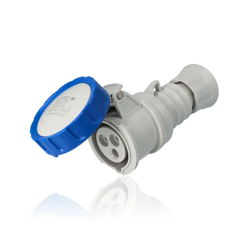 GEWISS GW62026H - Presa mobile HP, IP67, 2P+T 16A 230V 6H