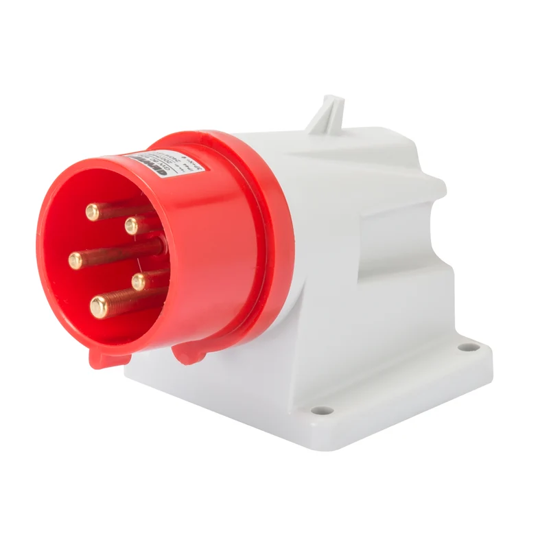 GEWISS GW60409 - Spina fissa da parete a 90°, 3P+N+T 16A 400V 6H